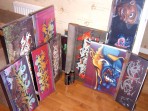 Lazer printed canvasses